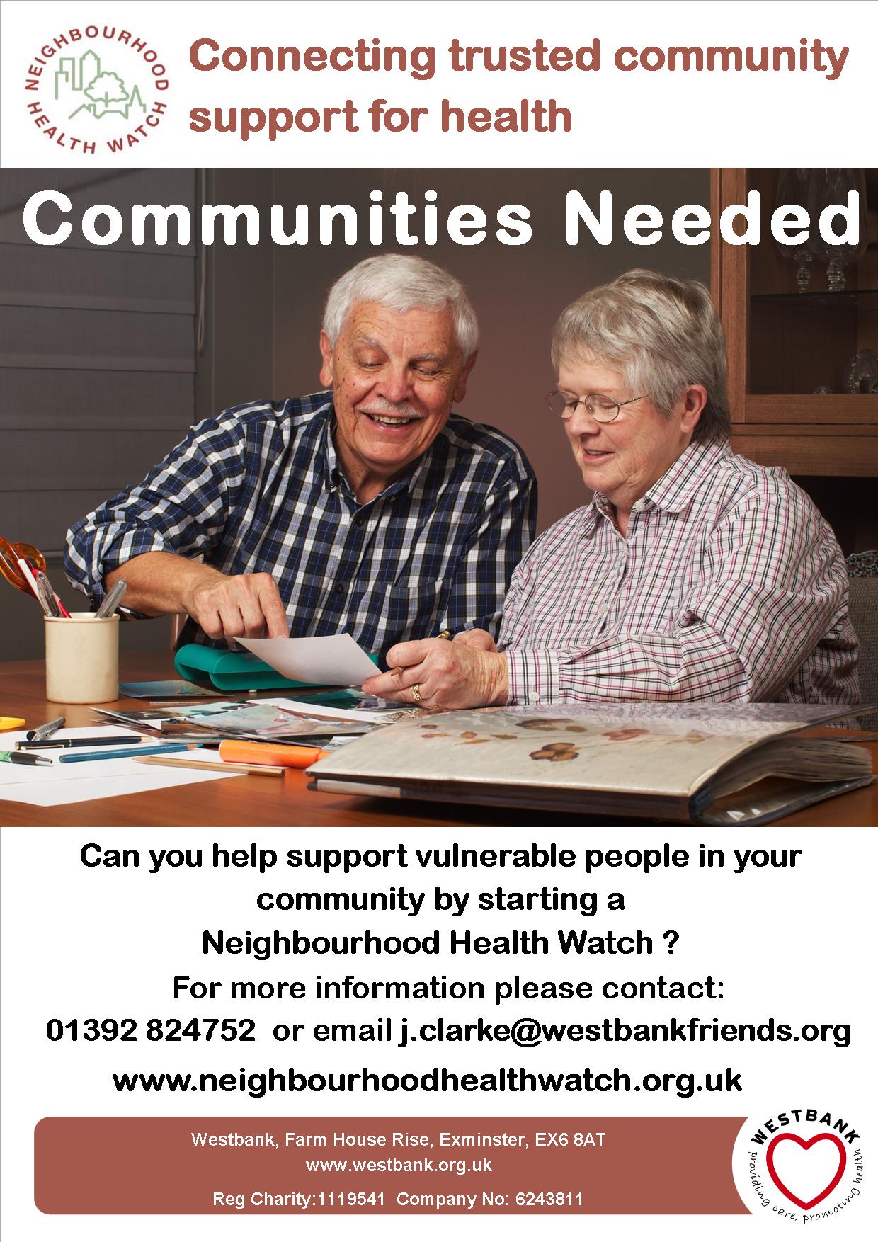 Devon health chiefs to fund £10,000 neighbourhood health watch to reduce hospital admissions featured image