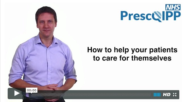 Self care videos a welcome addition to PrescQIPP key work stream featured image