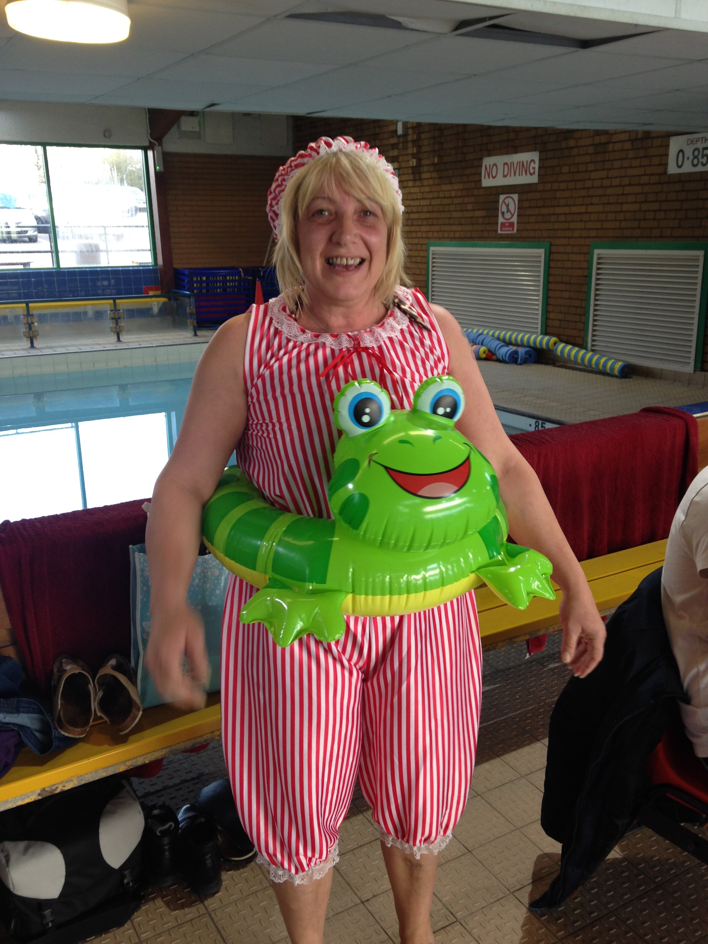 Nurses not only go but swim the extra mile too featured image