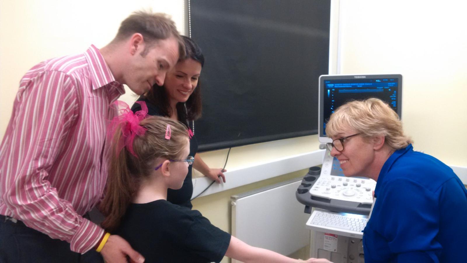 Breast Care staff say 'thank you' to family who raised £42k for service featured image