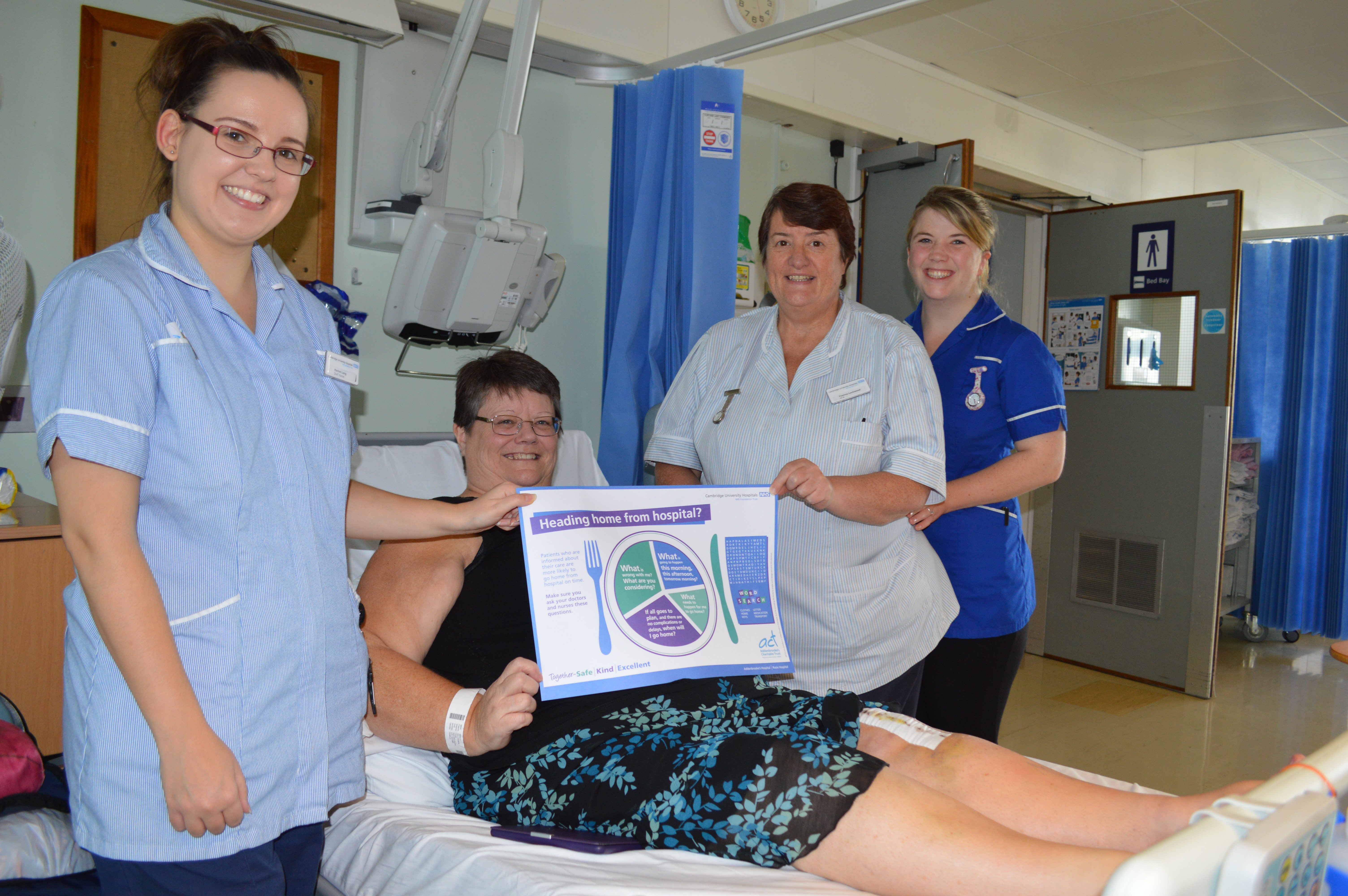 'Heading home from hospital?' - empowering patients at Cambridge University Hospitals NHS Foundation Trust featured image