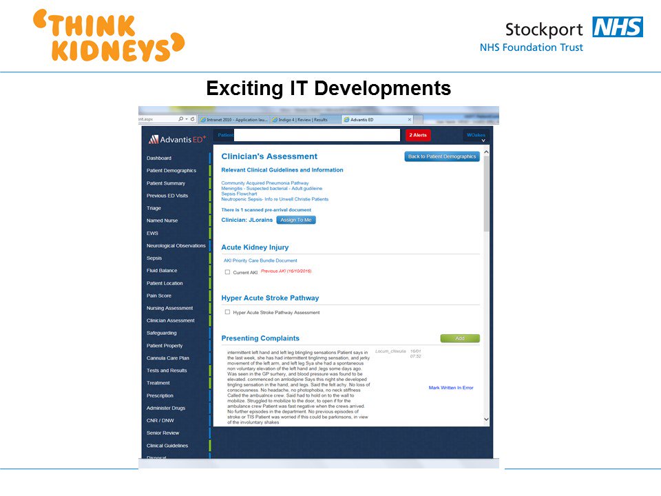 From Inception to IT Innovation - Raising AKI Awareness at Stockport NHS Foundation Trust featured image