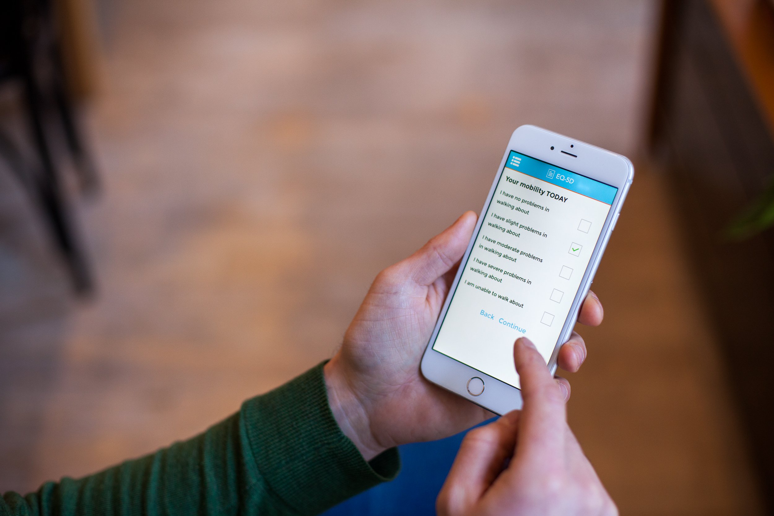Putting patients at the centre of their care through the uMotif data tracking app featured image