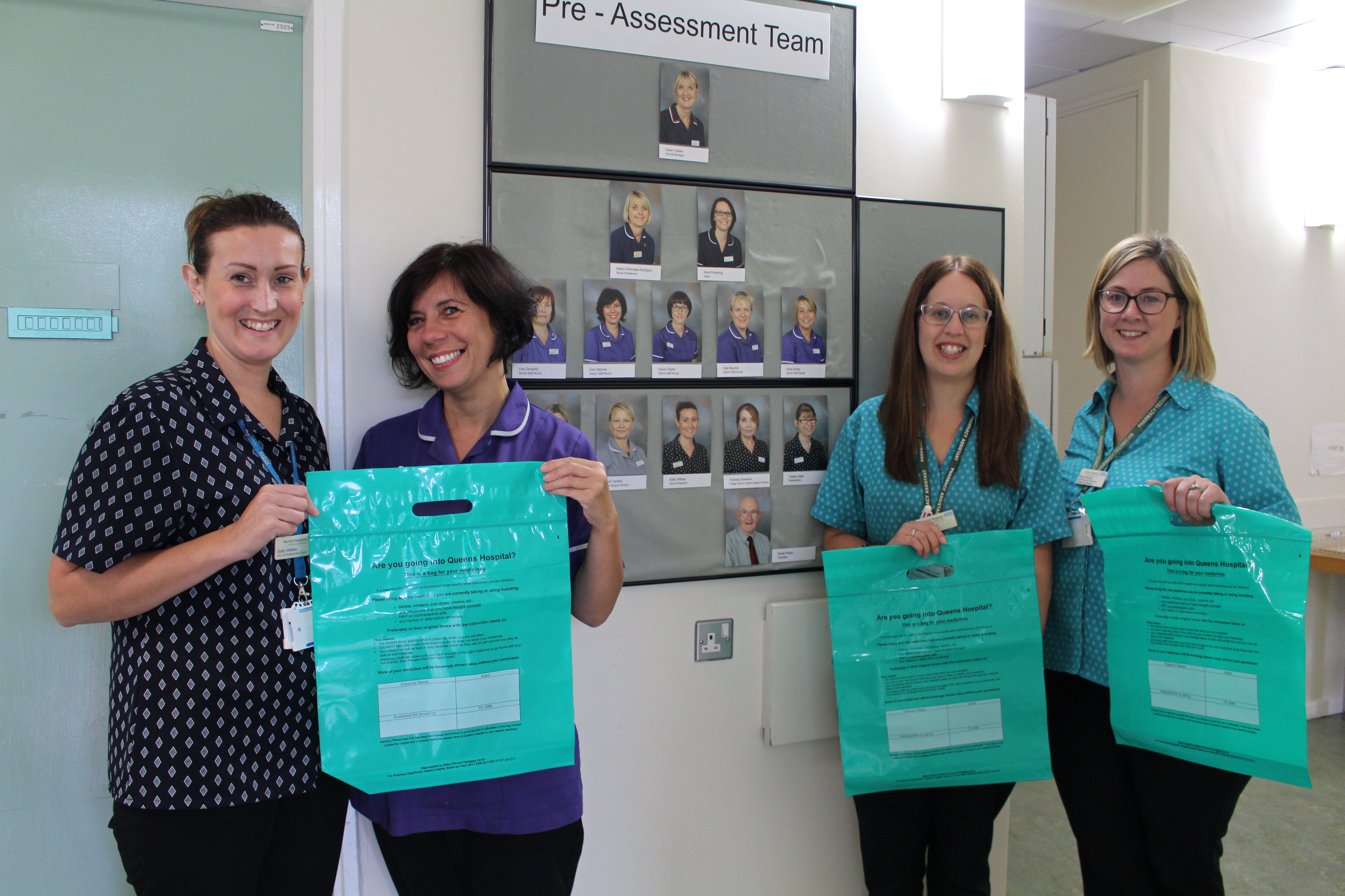 Burton Hospitals backs high-profile ‘Green bag’ campaign featured image