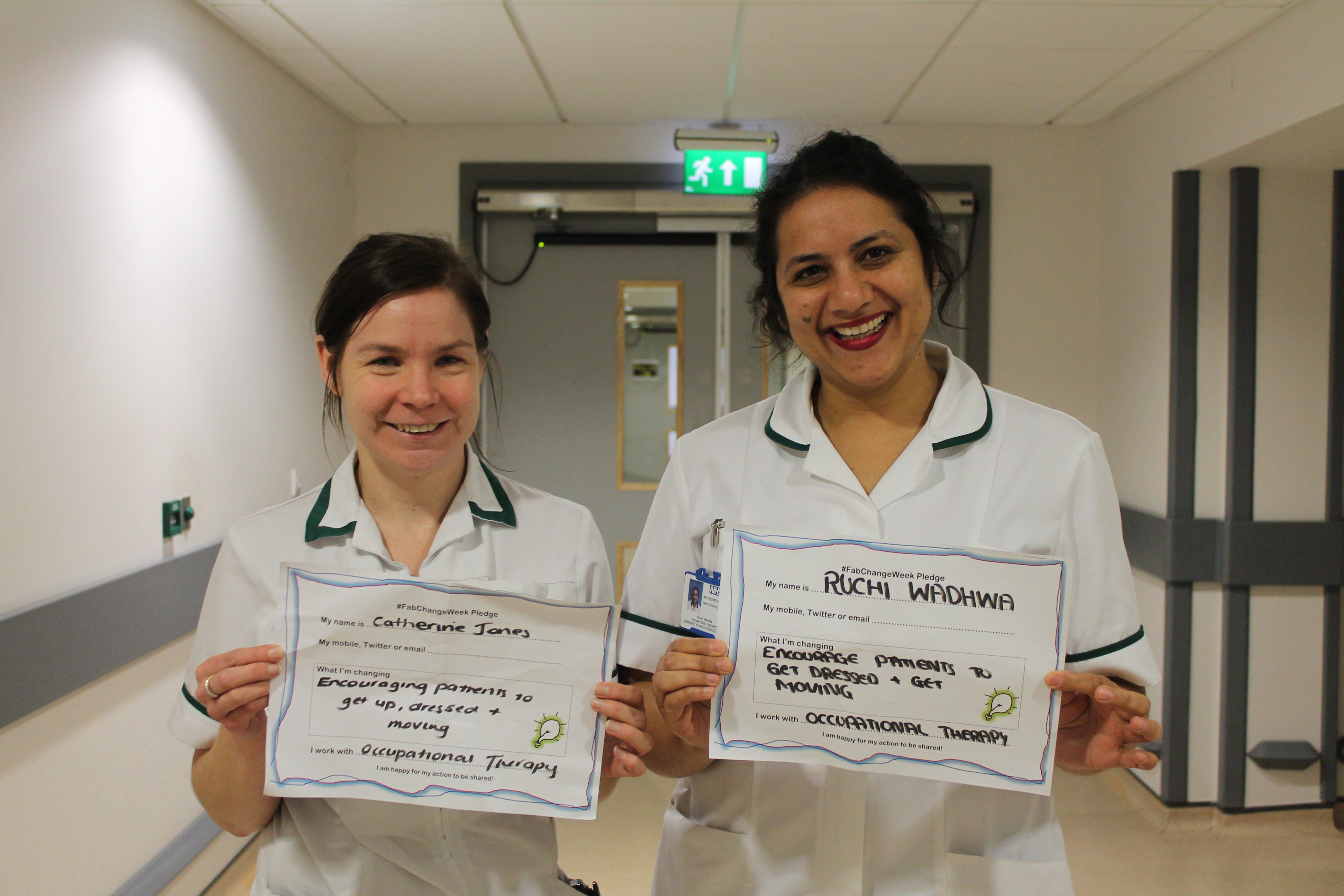 Staff wear uniforms patients don’t have to. Get Up, Get Dressed, Get Moving #EndPJParalysis featured image