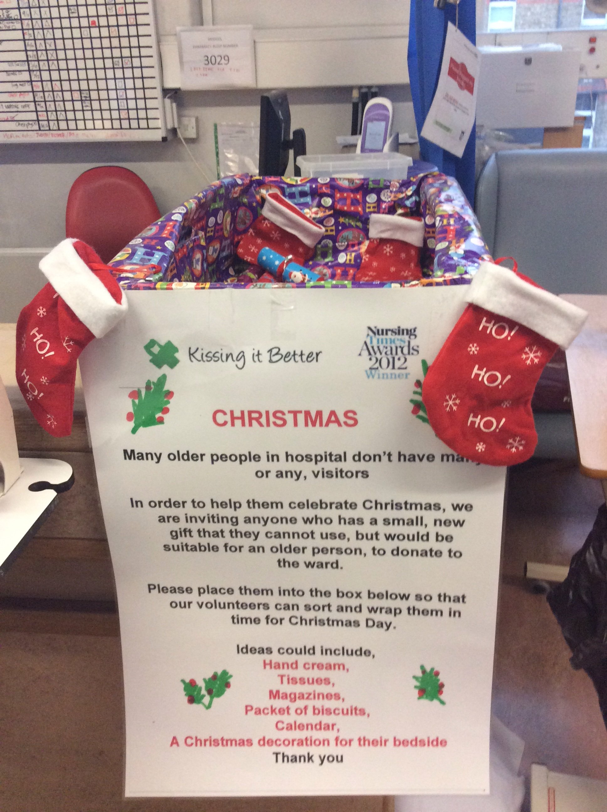 Remembering those without visitors in hospital this Christmas featured image