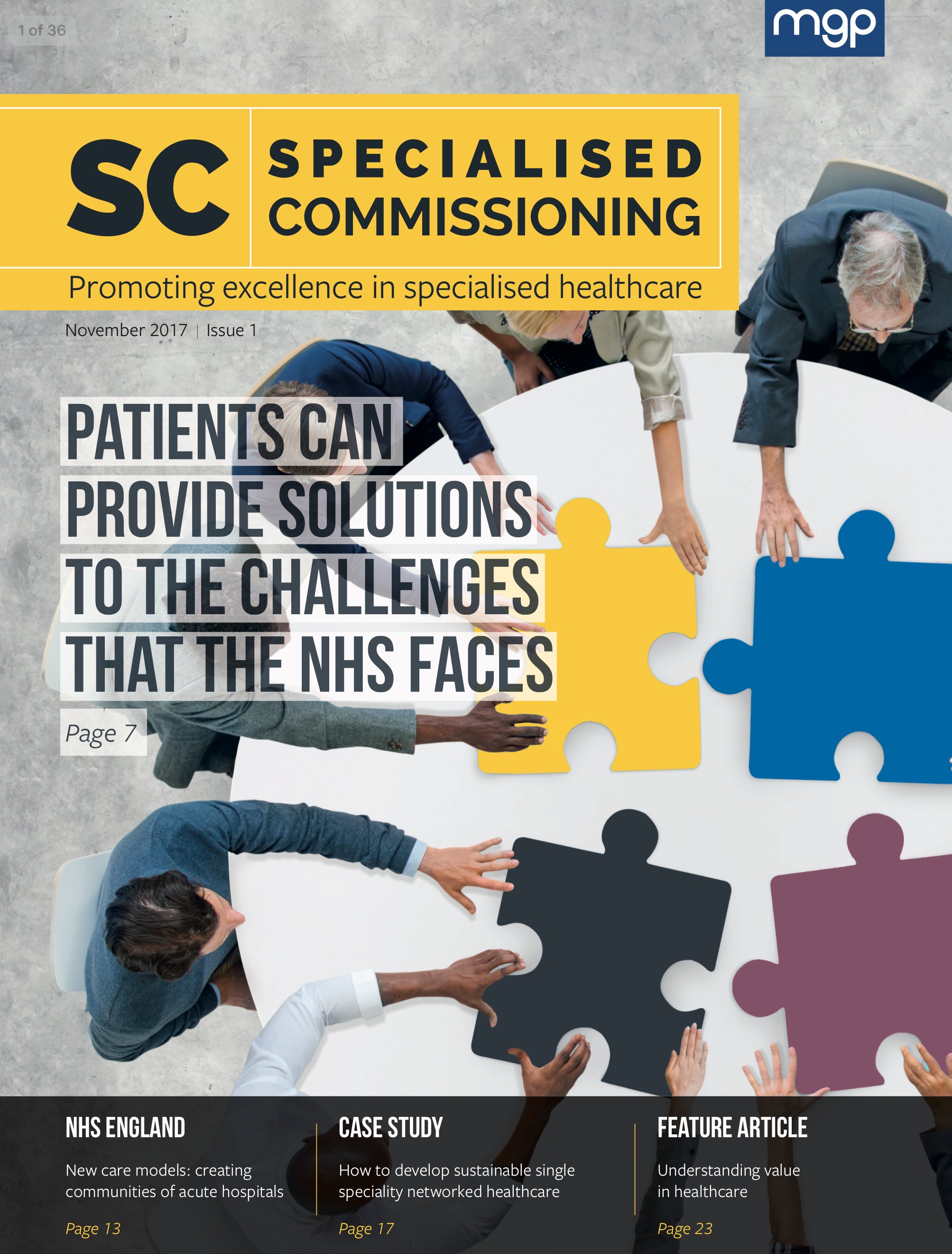 The Blonde discovers a new publication - Specialised Commissioning featured image