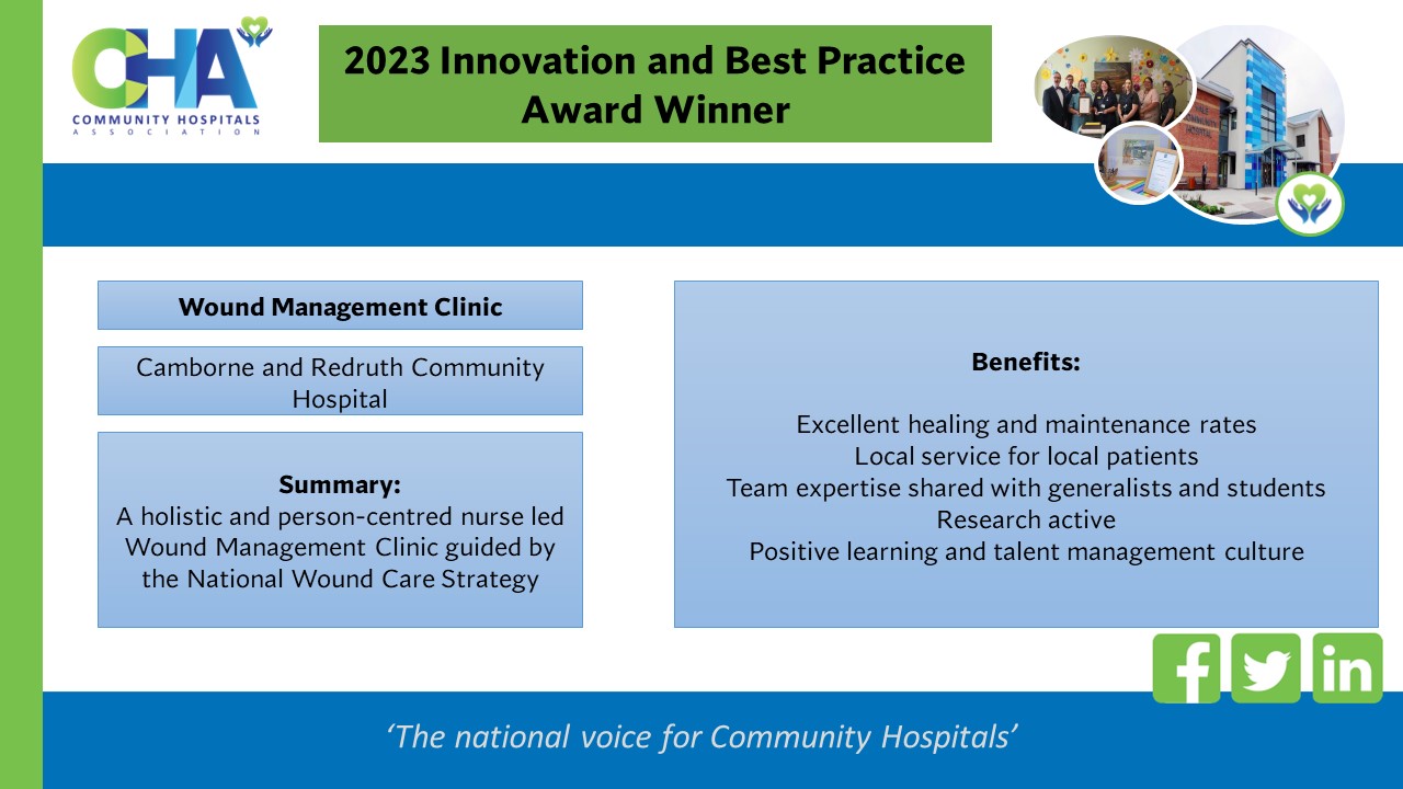 Wound Management Clinic Camborne and Redruth Community Hospital featured image