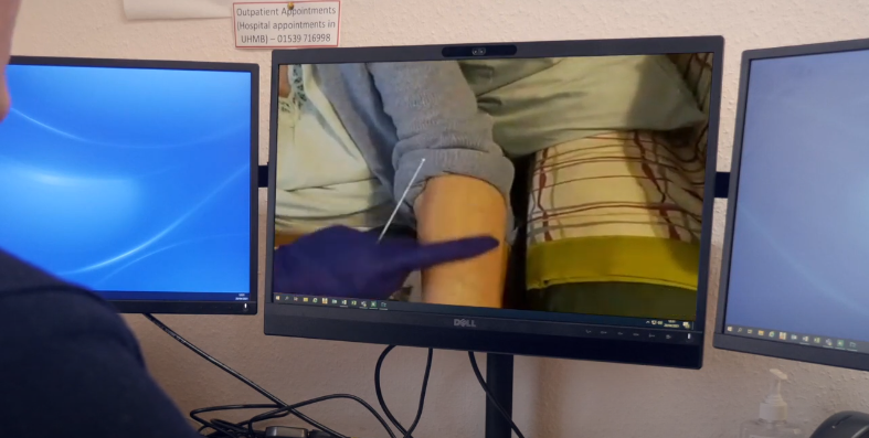 Collaborative new ways of digitally supporting safer, more efficient health and care across the care sector  - HoloLens featured image