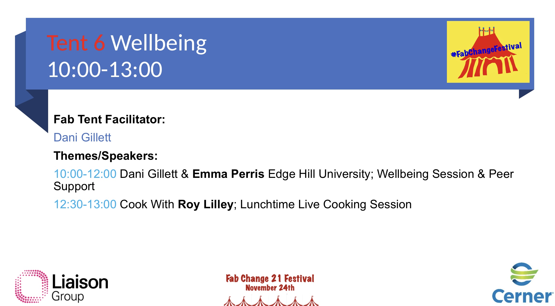 Tent 6 - Wellbeing and Peer Support featured image