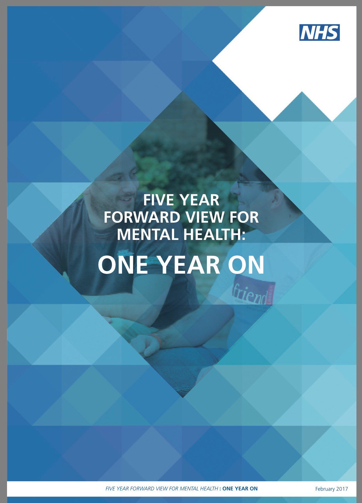 #TheBlonde explores the Five year forward view for mental health  - One Year On featured image