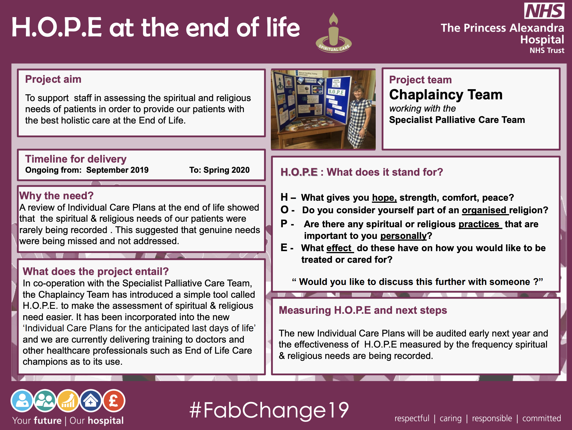 PAHT - H.O.P.E at the end of life - @QualityFirstPAH featured image