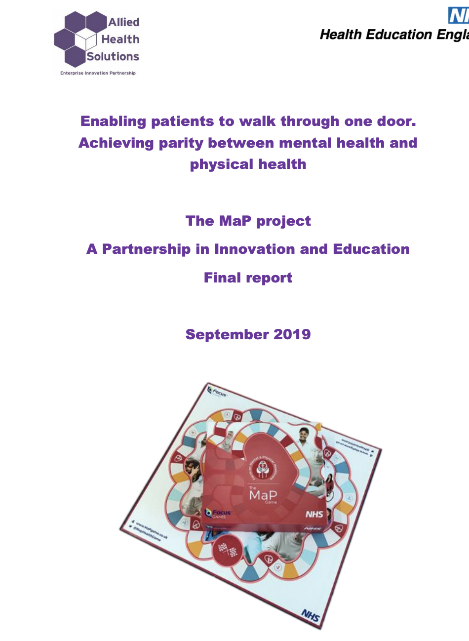 Enabling patients to walk through one door. Achieving parity between mental health and physical health featured image