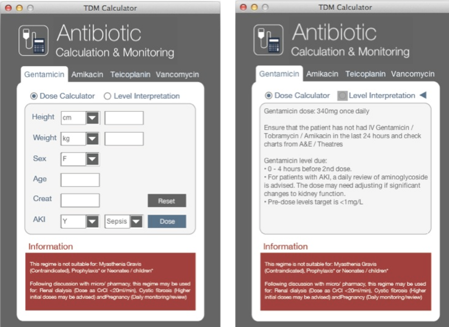 Antibiotic Calculation and Monitoring System featured image