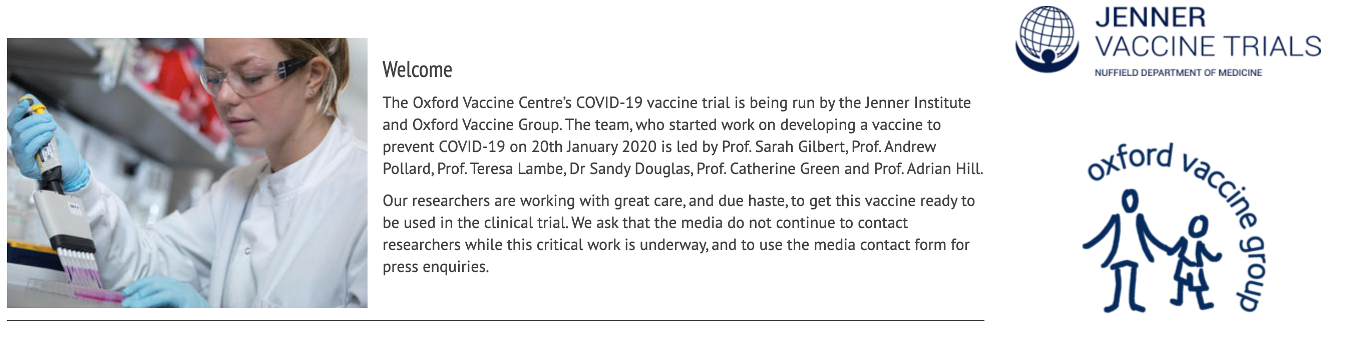 COVID-19 vaccine Trial featured image