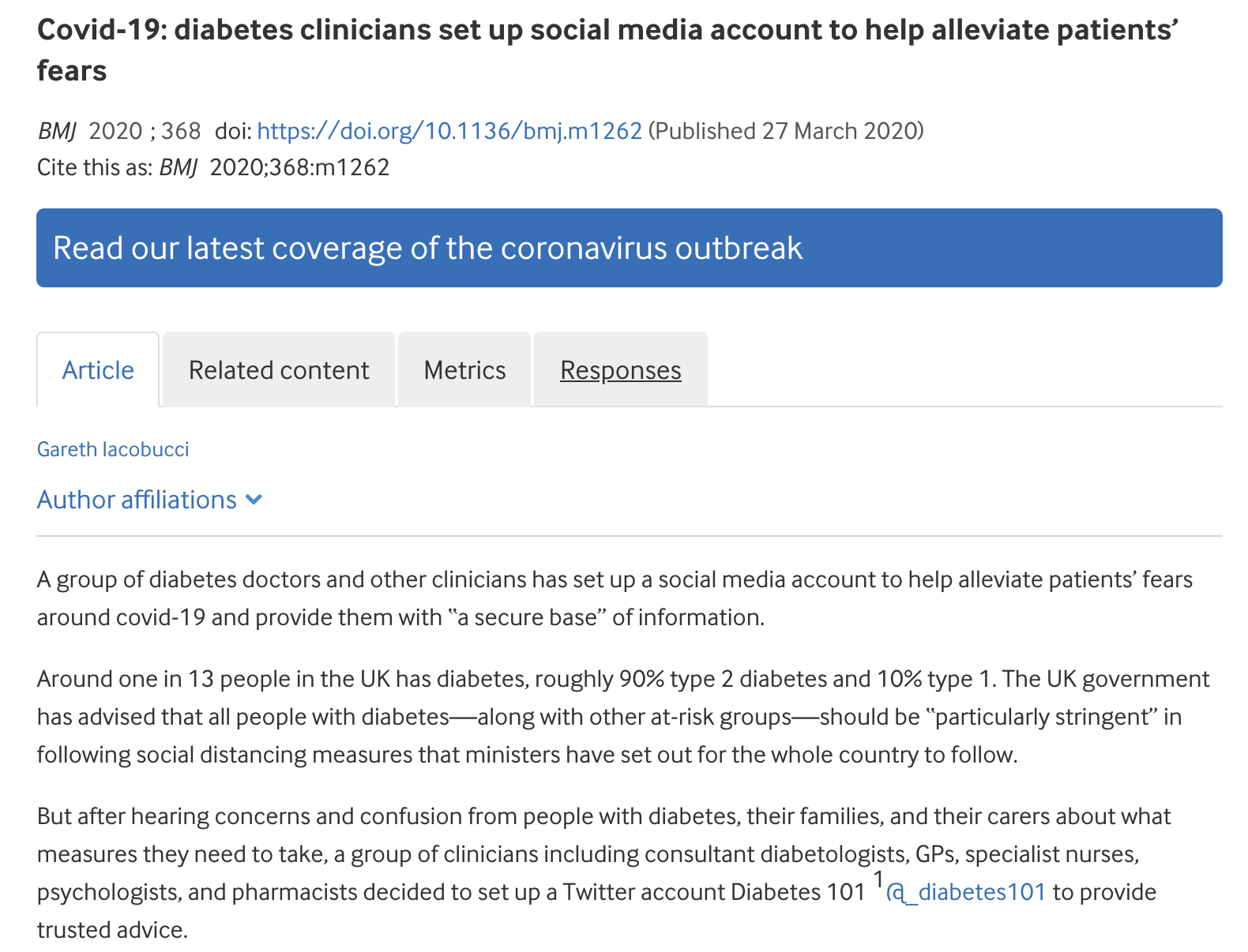Diabetes - all you need to know during #COVID-19 featured image