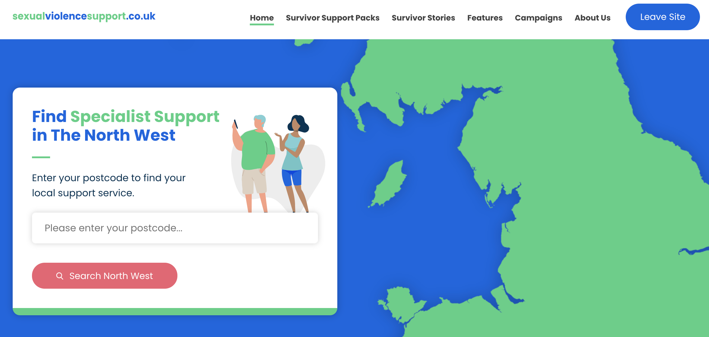 New NHS backed website of services for survivors of violence featured image