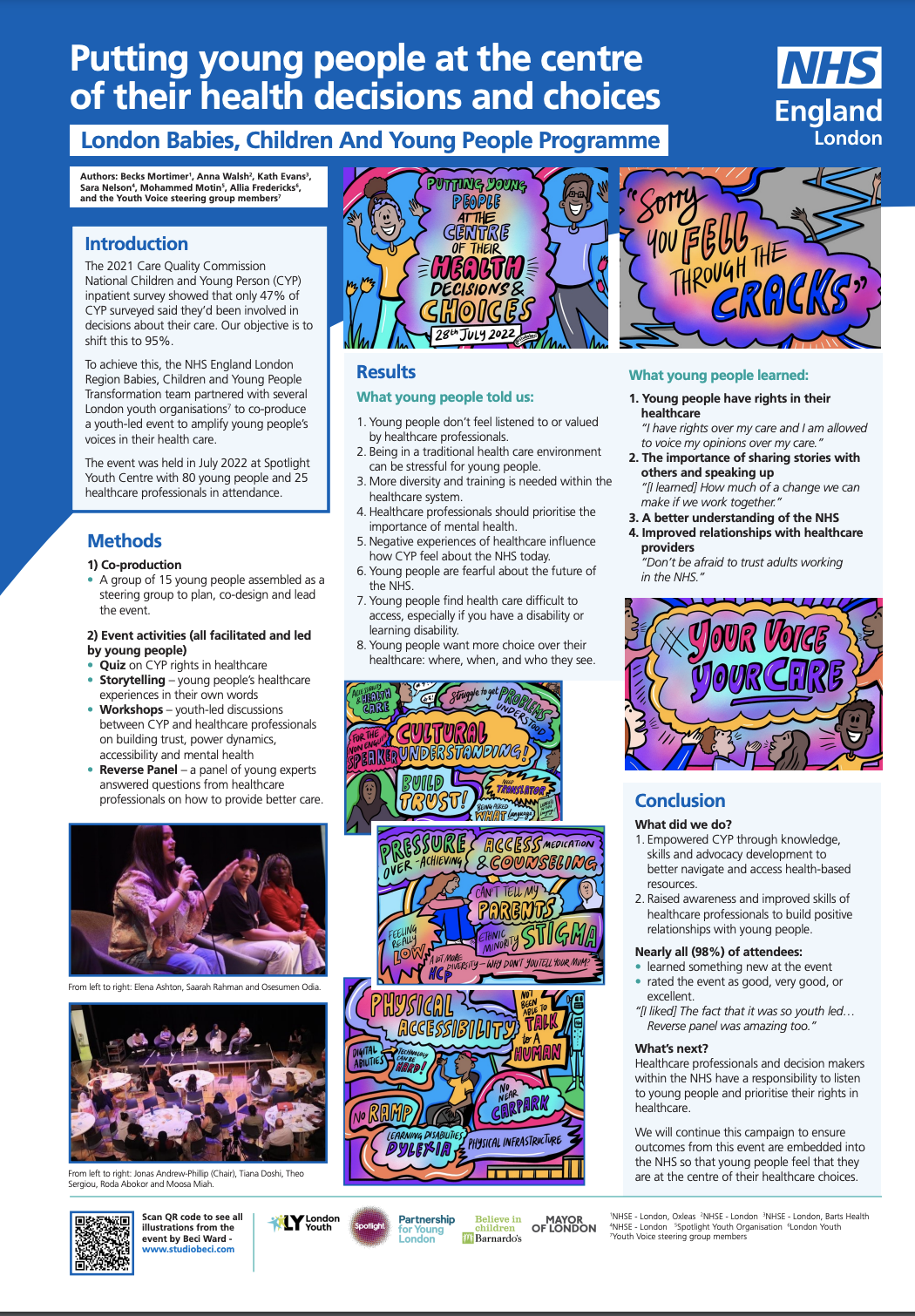 •	Putting young people at the centre of their health decisions and choices •	OurVoiceOurCare – Empowering Young People and Motivating Healthcare Professionals featured image