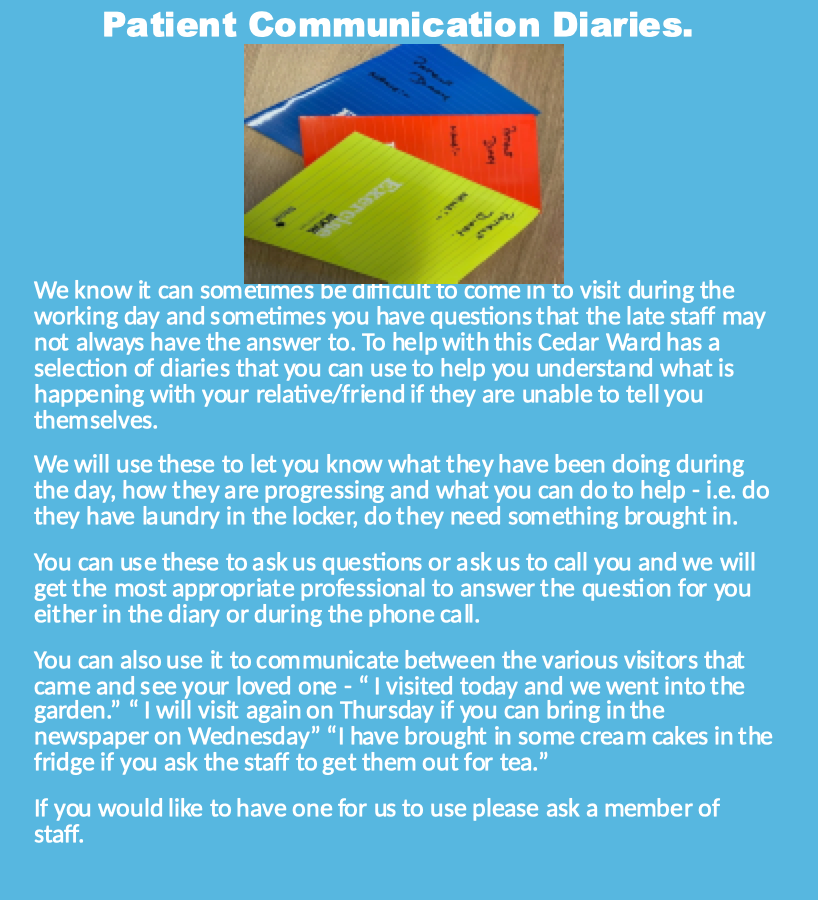 The benefits of patient diaries in rehab setting featured image